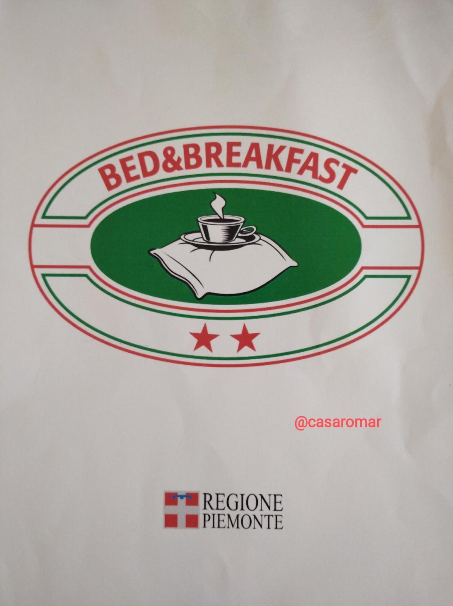 Bed and Breakfast A Casa Romar Turín Exteriér fotografie